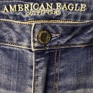 ✨Super Low Jegging American Eagle Size 12 Super Stretch Denim Jeans # 703